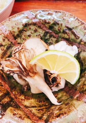 簡単！舞茸とエリンギ焼き☆かぼすで♪-レシピのメイン写真