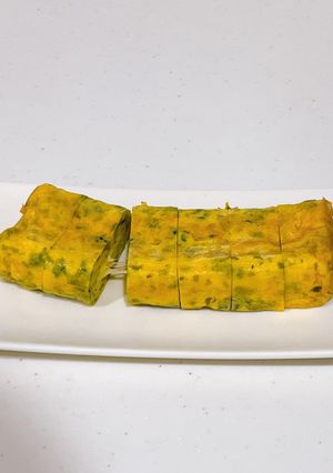 あおさチーズの卵焼き-レシピのメイン写真