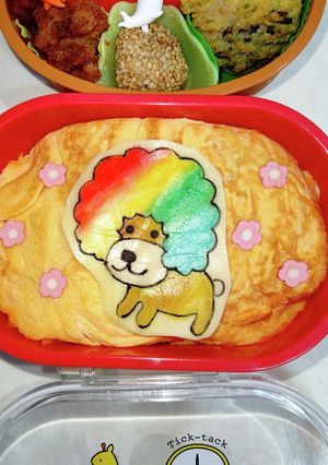 アフロ犬弁当～♪-レシピのメイン写真