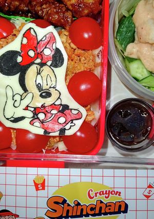 ミニーちゃん弁当～♪-レシピのメイン写真