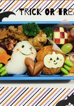 小学生　校外学習ハロウィン弁当-レシピのメイン写真