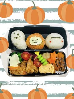中学生ハロウィン弁当2-レシピのメイン写真
