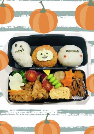 中学生ハロウィン弁当2-レシピのメイン写真
