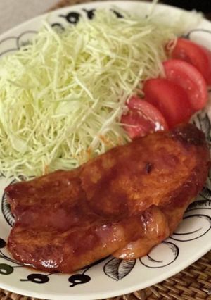簡単おいしいポークチャップ-レシピのメイン写真