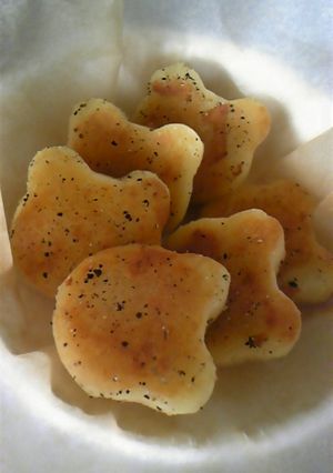 いも餅♪クマ型で♪-レシピのメイン写真