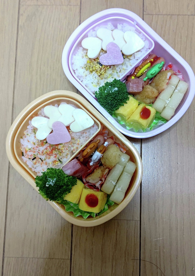 お弁当 双子 記録用⑿-レシピのメイン写真