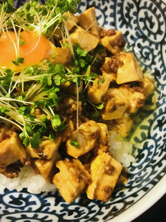 挽肉&豆腐のシンプル麻婆丼-レシピのメイン写真