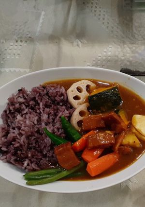 野菜たっぷり！スパイシースープカレー-レシピのメイン写真