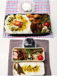 鮭フライ弁当(10.5)-レシピのメイン写真