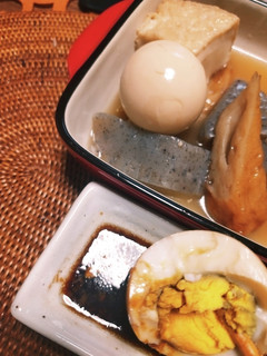パワフルおでんと姫路風生姜醤油-レシピのメイン写真