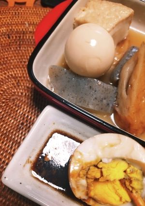 パワフルおでんと姫路風生姜醤油-レシピのメイン写真