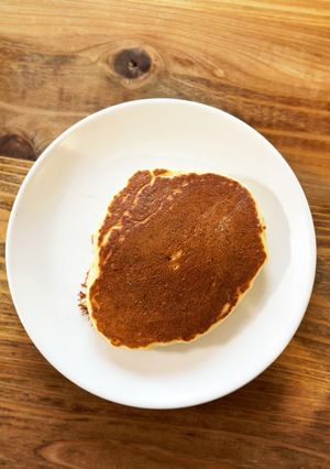 グルテンフリーのバナナパンケーキ-レシピのメイン写真