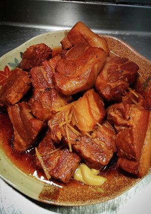 豚バラ肉のコーラ煮❨(@≧↺≦@)❩wノ-レシピのメイン写真