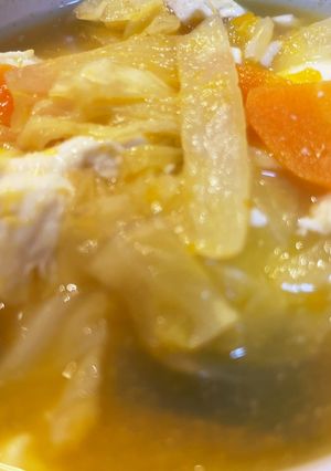 カボチャとお豆腐のお味噌汁-レシピのメイン写真