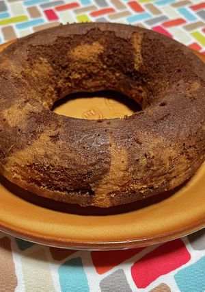 超簡単☆コーヒーシナモンマーブルケーキ♫-レシピのメイン写真