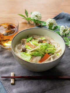 野菜たっぷり!豆乳汁ビーフン-レシピのメイン写真