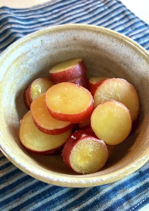 ホクホク金時サツマイモの甘煮-レシピのメイン写真