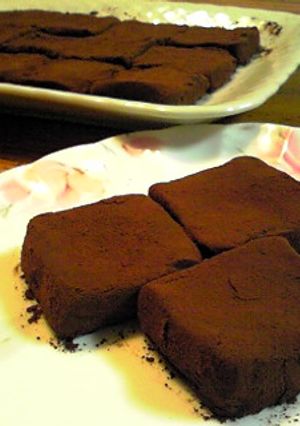 紅茶の生チョコ-レシピのメイン写真