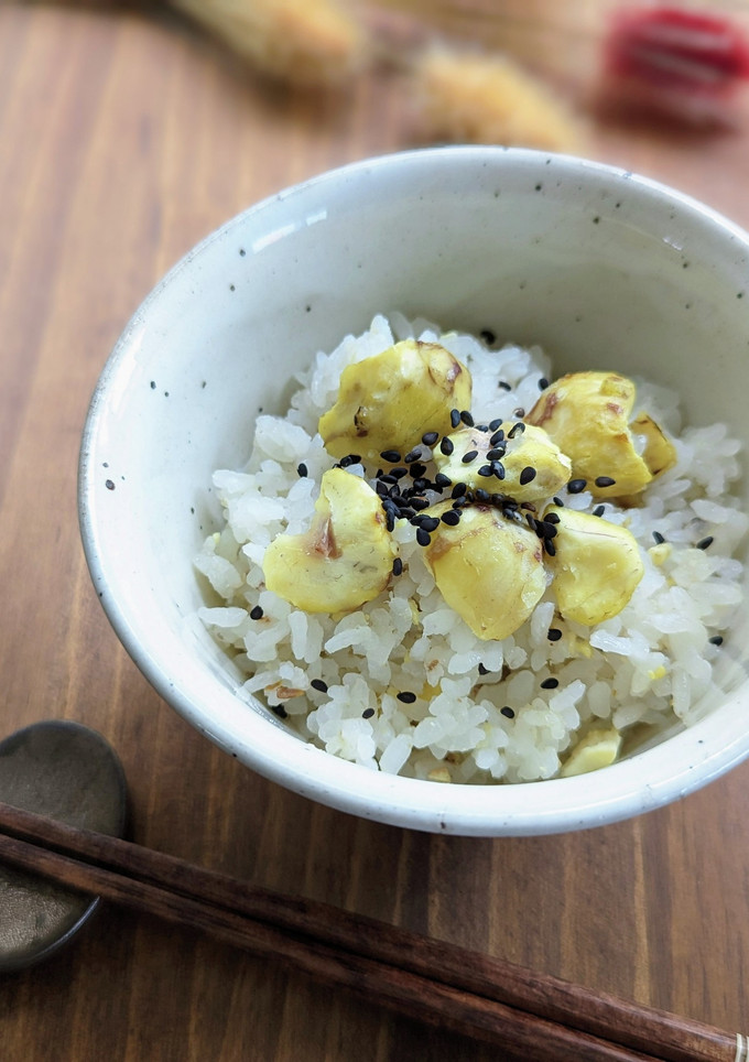 栗の味が楽しめる◆我が家の栗ごはん-レシピのメイン写真