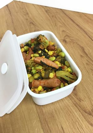 冷凍野菜で☆トマト缶煮込み-レシピのメイン写真