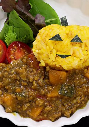 ハロウィンに★簡単パンプキンカレー-レシピのメイン写真