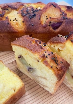 林檎とサツマイモのケーキ-レシピのメイン写真