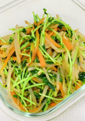 5分で出来る！豆苗ともやしの作り置き-レシピのメイン写真