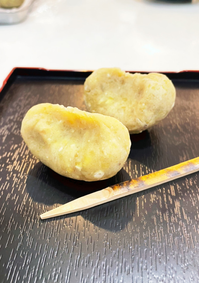 栗きんとんの茶巾しぼり-レシピのメイン写真