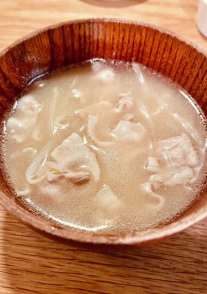 豚バラともやしのおみそ汁-レシピのメイン写真
