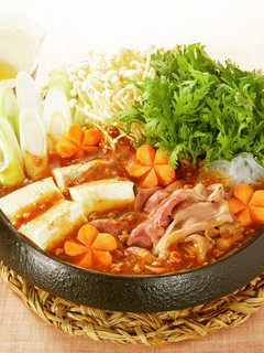 素で簡単に!麻婆すき焼き-レシピのメイン写真