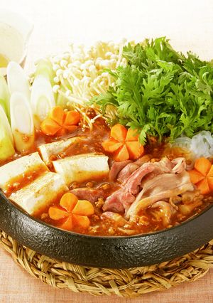 素で簡単に！麻婆すき焼き-レシピのメイン写真