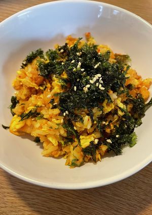 キムチ炒飯(卵取り出しなし)-レシピのメイン写真