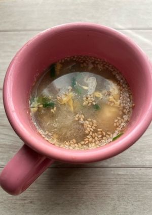 【朝食】なめこスーラータン-レシピのメイン写真