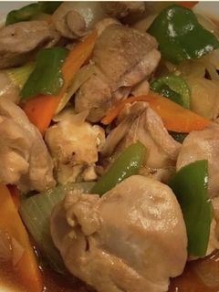 鶏肉と野菜のオイスターソース炒め-レシピのメイン写真