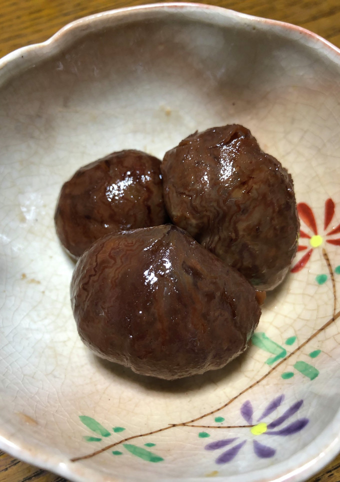 栗の渋皮煮-レシピのメイン写真