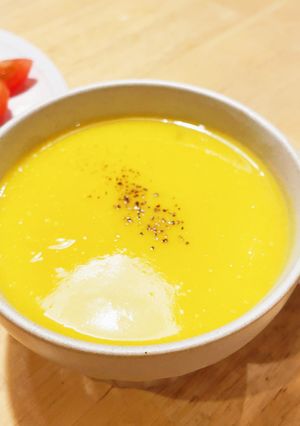 さつまいもとかぼちゃのポタージュ♡-レシピのメイン写真