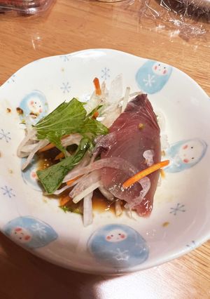 カツオと、生野菜-レシピのメイン写真