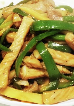 豚ロース肉で青椒肉絲-レシピのメイン写真
