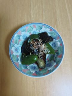 なすびとピーマンのあっさり煮浸し-レシピのメイン写真