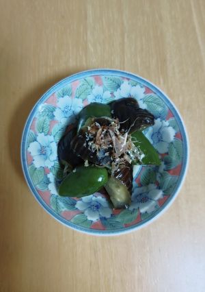 なすびとピーマンのあっさり煮浸し-レシピのメイン写真