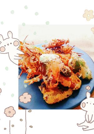 衣の余らないサックサクのかき揚げ-レシピのメイン写真