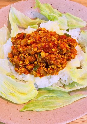 ごろっと野菜鳥ミンチのトマトキーマカレー-レシピのメイン写真