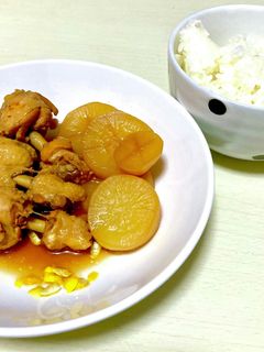 大根と手羽元のさっぱりポン酢煮-レシピのメイン写真