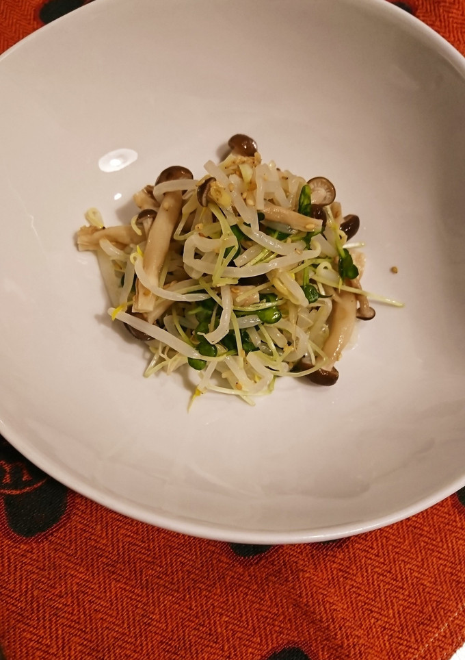 酢もやしとしめじのおひたし-レシピのメイン写真