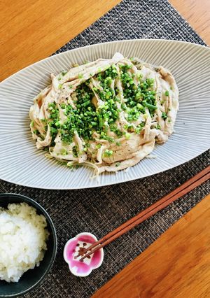 速攻☆豚肉ともやしのフライパン蒸し-レシピのメイン写真