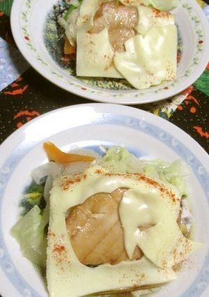 パプリカパウダーを使いカジキでハロウィン-レシピのメイン写真