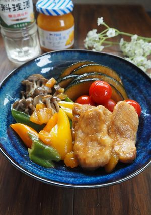 豚ヒレ肉と彩り野菜の揚げ浸し-レシピのメイン写真