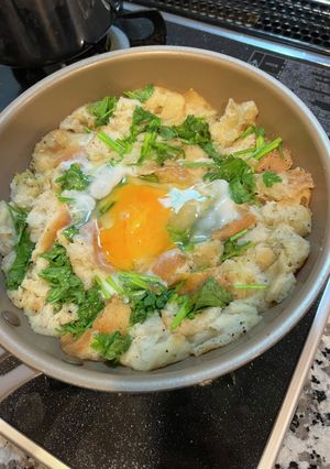 ポルトガルで食べたミガスMigasを再現-レシピのメイン写真