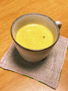 煮物の残りで簡単かぼちゃスープ-レシピのメイン写真
