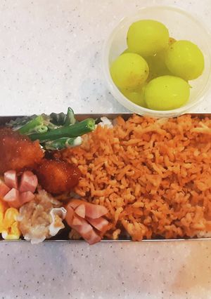 高校生弁当覚え書き76鶏そぼろ弁当-レシピのメイン写真